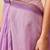 Purple printed tissue traditional saree with blouse piece