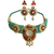 The royal kundan floral choker set