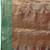 Red woven silk blend ethnic saree with blouse piece