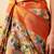 Blue plain art silk traditional saree with blouse piece