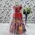 multi heavy chinon silk with digital print with embroidery work - designer party wear