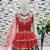 multi heavy chinon silk with digital print with embroidery work - designer party wear