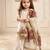 off white pure gmy silk with heavy embroidery sequence work - designer party wear