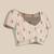 Cream ethnic motifs embroidered art silk festive saree with blouse piece