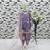 lavender  heavy fox georgette salwar suit set with digital print work - designer party wear