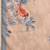 Beige printed cotton blend ethnic saree with blouse piece