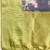 Navy blue printed silk blend ethnic saree with blouse piece