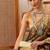 Grey woven tissue party wear saree with blouse piece