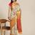 White woven art silk traditional saree with blouse piece