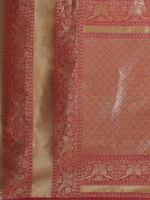 Black woven art silk traditional saree with blouse piece 4