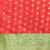 Red woven art silk traditional saree with blouse piece