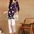 Women wine lucknowi chikankari embroidered liva rayon a-line short kurti