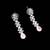 Baby pink ad & agate stone designer necklace set with earrings – rhodium plated
