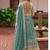 Blue colour Heavy Chinon Embroidered Lehenga Choli with Dupatta