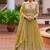 Yellow colour Heavy Chinon Embroidered Lehenga Choli with Dupatta