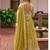 Yellow colour Heavy Chinon Embroidered Lehenga Choli with Dupatta