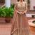 peach colour Heavy Chinon Embroidered Lehenga Choli with Dupatta