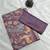 Lavender colour digital deer print cotton erode weaving saree with unstitched blouse