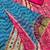 Zareen khan inspired bandhani leheriya tebby silk pink saree with mirror work