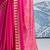 Pink satin poly silk printed all-seasons-sarees