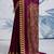Purple satin poly silk printed all-seasons-sarees