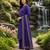 Beautiful purple kurti with plazzo and dupatta