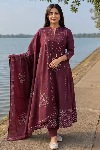 Beautiful straight kurta set