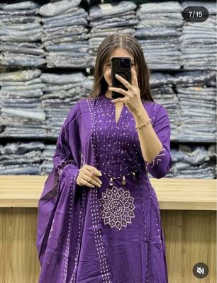 Beautiful straight kurta set 3