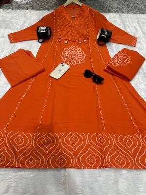 Beautiful straight kurta set 5