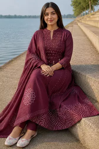 Beautiful straight kurta set