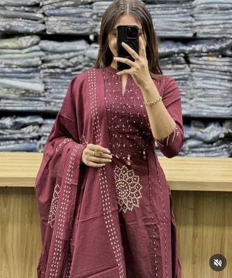 Beautiful straight kurta set 3