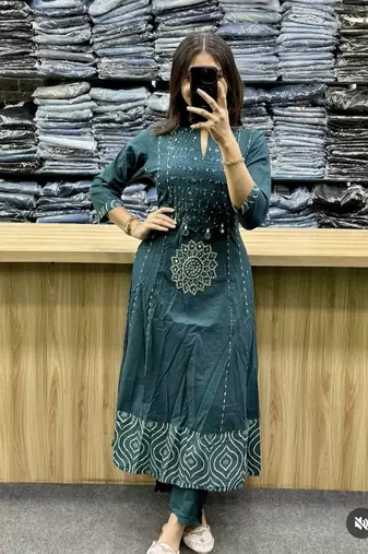 Beautiful straight kurta set