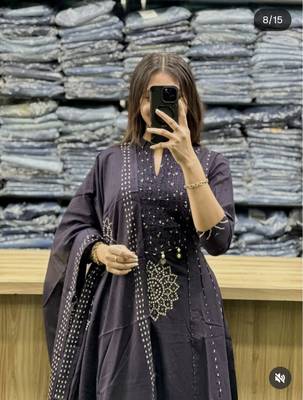 Beautiful straight kurta set 3