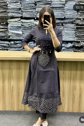 Beautiful straight kurta set