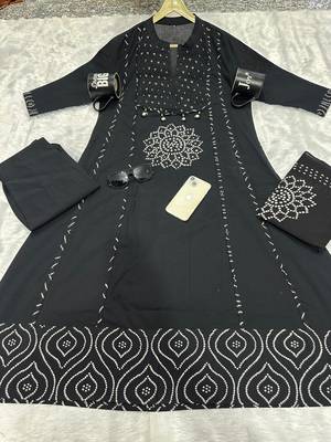 Beautiful straight kurta set 5