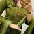 Beautiful green kurti with plazzo and dupatta
