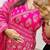 Beautiful pink printed kurta set