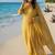 Beautiful yellow printed kurta set