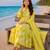 Beautiful mustard anarkali kurta set
