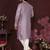 Pink floral sequin silk kurta pyjama set for men |designer kurta