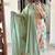 Beautiful printed kurta with pant and dupatta