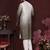 Brown floral sequin silk kurta pyjama set for men |designer kurta