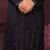 Black geometric sequin silk kurta pyjama set for men |designer kurta