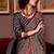 Multicolor faux crepe printed patola-saris