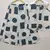 Premium printed jaipuri white cotton skirt and top set with beautiful button