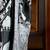 Black satin poly silk printed satin-sarees