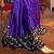 Black satin poly silk printed party-wear-sarees