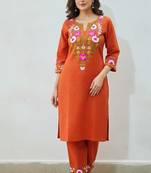 Beautiful embrodiered cord set