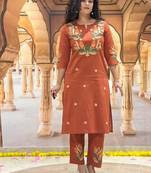 Beautiful embrodiered cord set