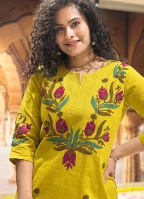 Beautiful embrodiered cord set 3